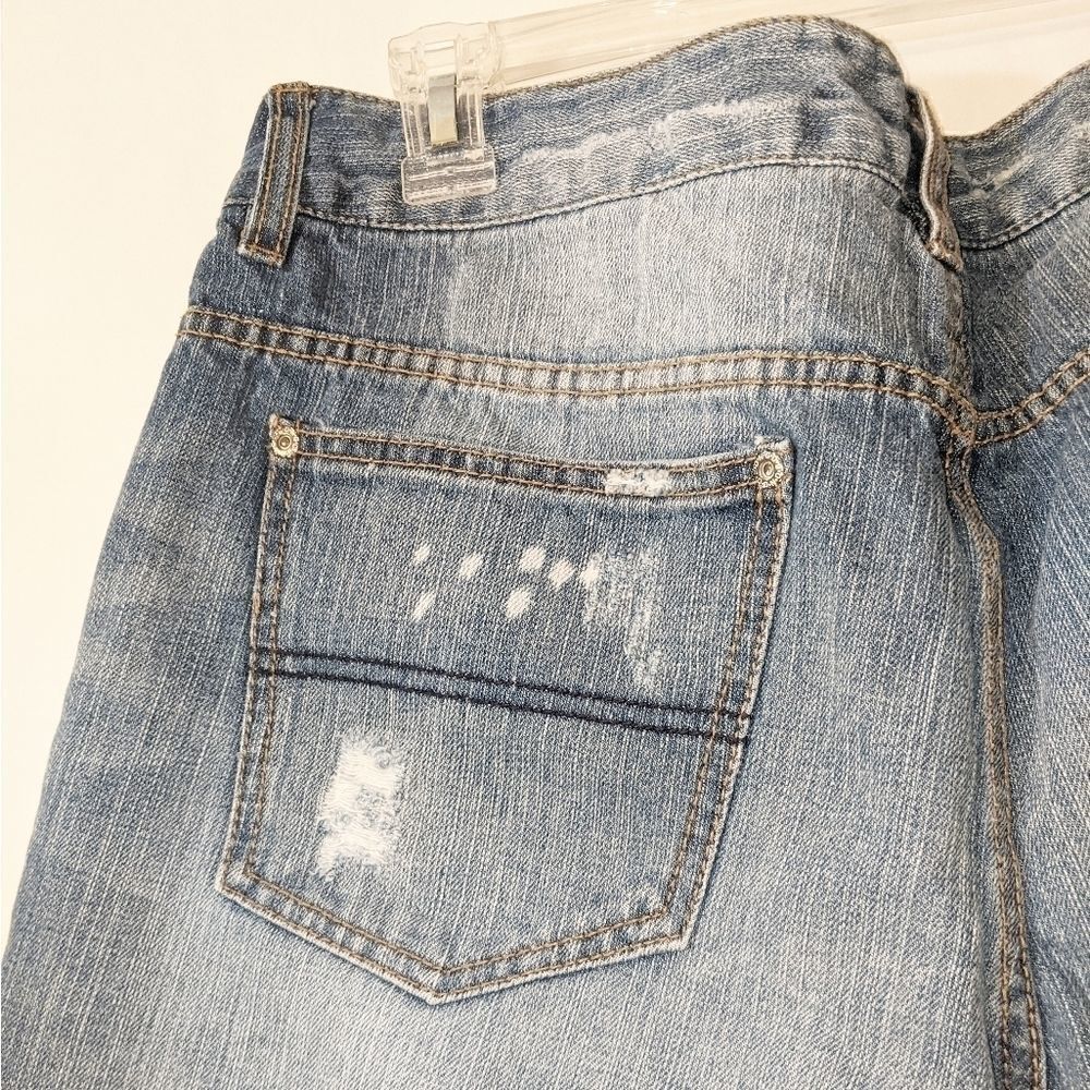 Bongo Distressed Destroyed Denim Bermuda S…‎ - Picture 6 of 7